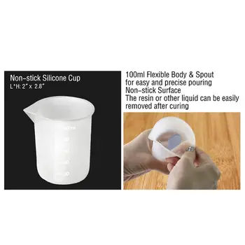 

2020 New Silicone Resin Molds 18Pcs DIY Casting Molds for Resin Epoxy Candle Wax Soap