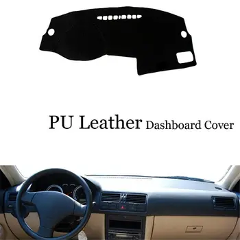 

Fit For VW Golf 4 MK4 Dashboard Console Cover PU Leather Protector Sunshield Pad