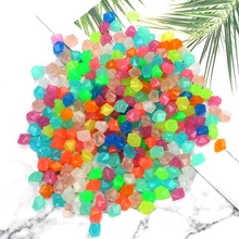 NICEYARD Искусственные смолы булыжник светящийся камень украшения сада 14 мм домашние декорации светящиеся камешков гравия 300 шт./упак