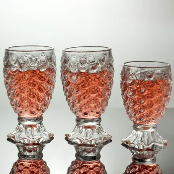 

Set of 2 irregular style fashion party club whiskey wine glass cups 0903-02