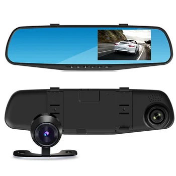 

4.3 Inch 1080P HD Car DVR Camera Mirror 170 Degree Wide Angle Car Driving Recorder Rear View Mirror Video Recorder Auto Dash Cam