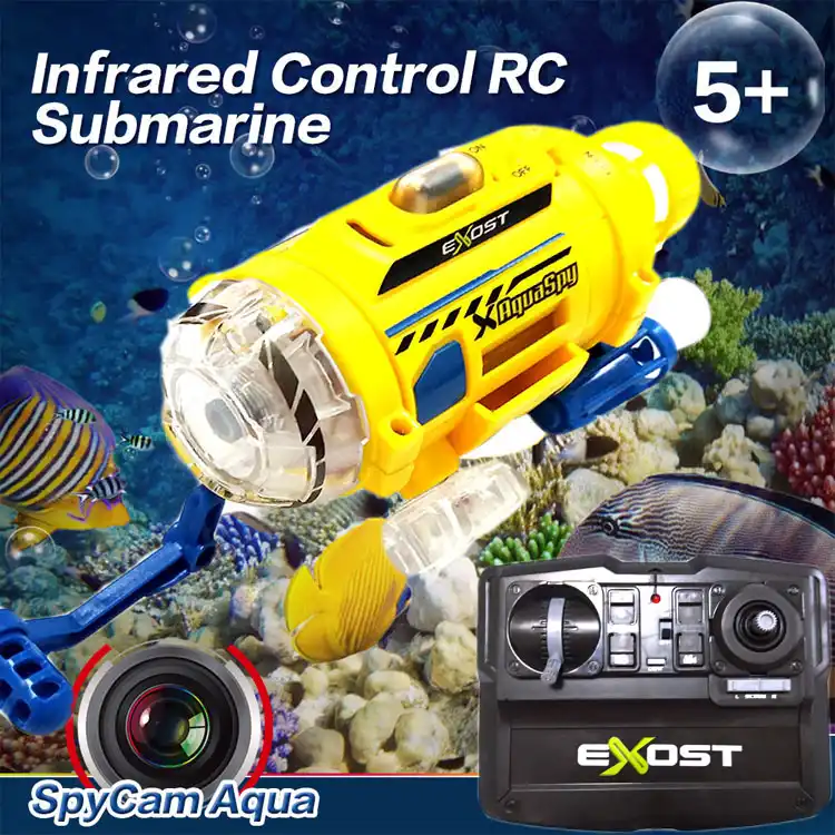 spycam aqua rc submarine
