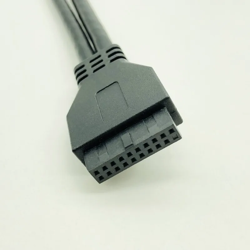USB 3.0 20 контактный кабель передней панели USB3.0 Hub 3 0 с двумя портами Мама