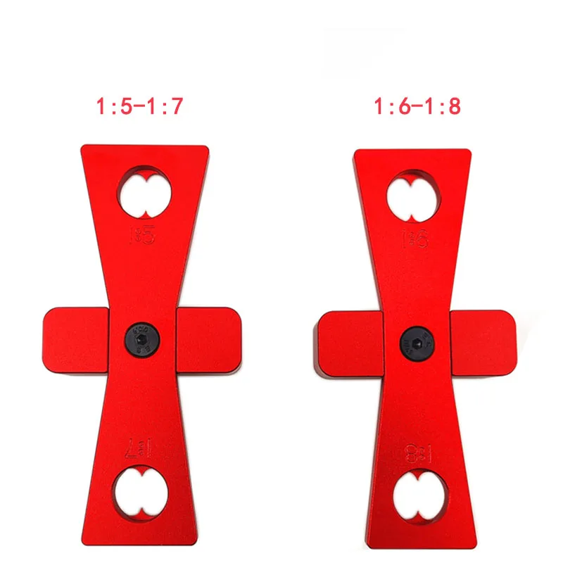 2Pcs Dovetail Scribe Line Planning Woodworking Crossed Ruler Dovetail Line Gauge Templates Drawing Line Woodworking DIY Tools - Color: 2pcs Set