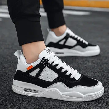 

2019 New Men's Shoes Lac-up Men's Flat Casual Shoes Lightweight Comfortable Work Shoes Breathable Walk Sneakers Feminino Zapatos