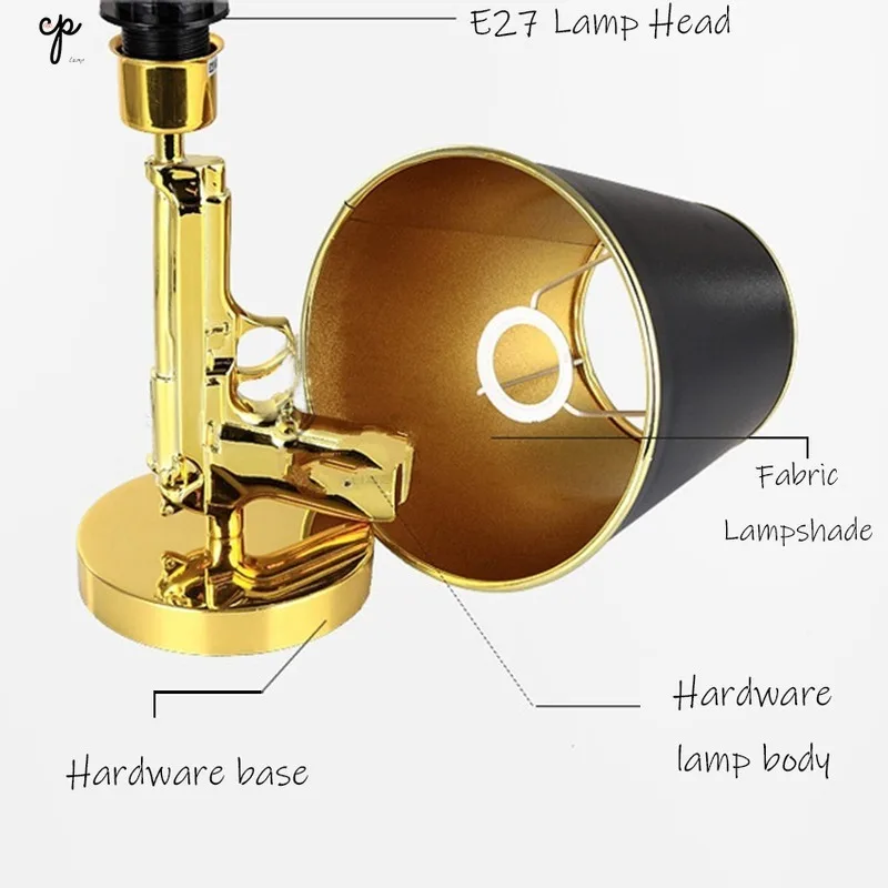Modern Resin Table Lamps Home Decor Lighting Fixture Pub Desk Lamp Bedroom Living Room Lighting Interior Decoration Table Lights