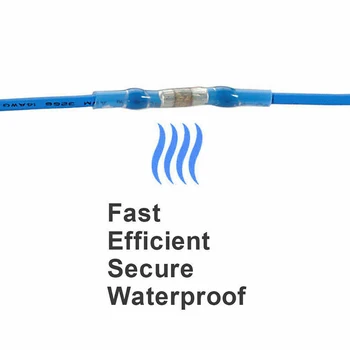 

250pcs Mix Solder Sleeve Heat Shrink Waterproof Wire Splice Connectors Terminal LAD-sale
