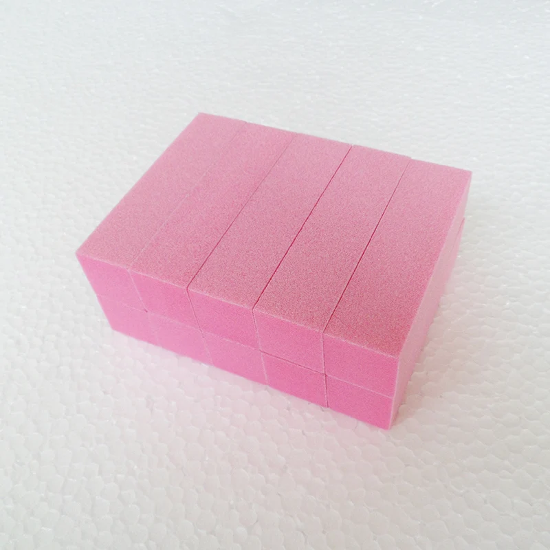 Sponge Nail Art Buffer Block 4 Sides Manicure Tool