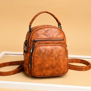 

2020 New Bag for Women Retro Ladies Shoulder Crossbody Bag Female Handbag Multifunction Bags