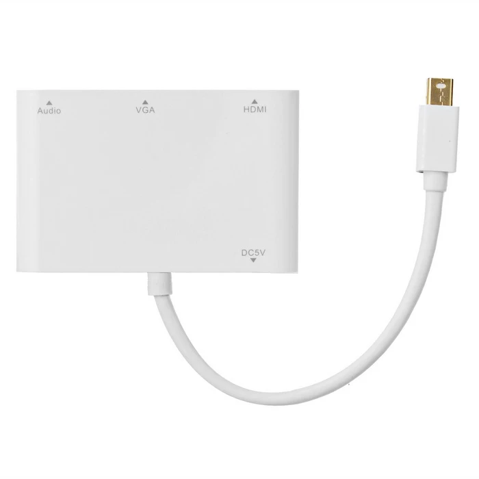 Mini Displayport для VGA HDMI передачи аудио линии