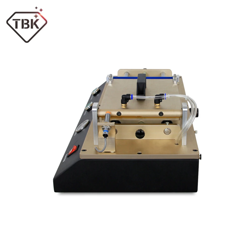 TBK-766 1" планшет Автоматическая ОСА ламинатор поляризатор для пленки ОСА машина для припрессовки пленки для ремонта lcd нужен воздушный компрессор
