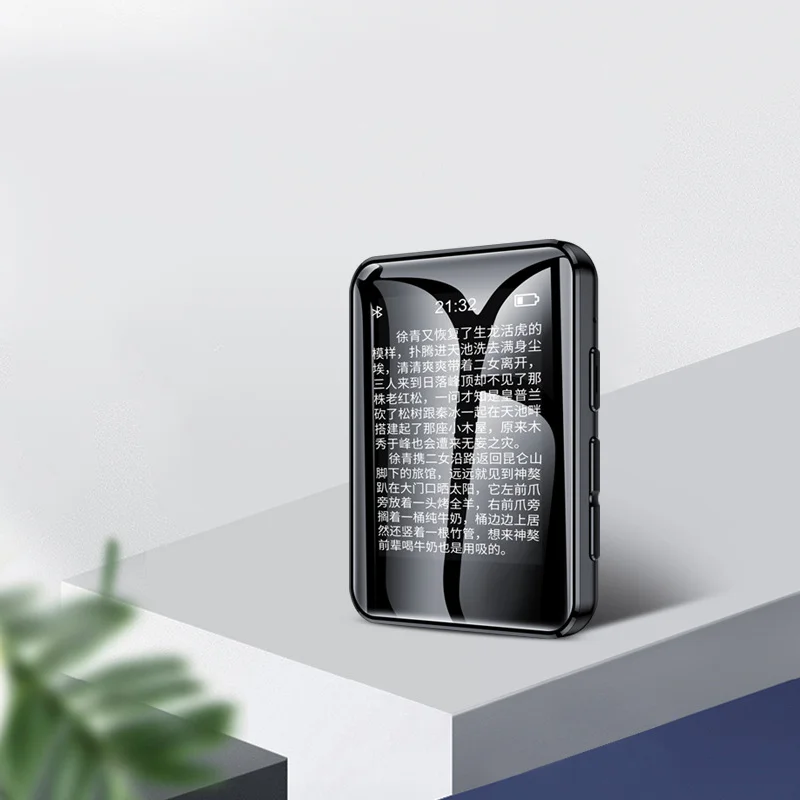 Bluetooth MP4 Player Full Touch Screen BT Walkman Music Player Novel Reading E-book Mp3 Video With Earphone