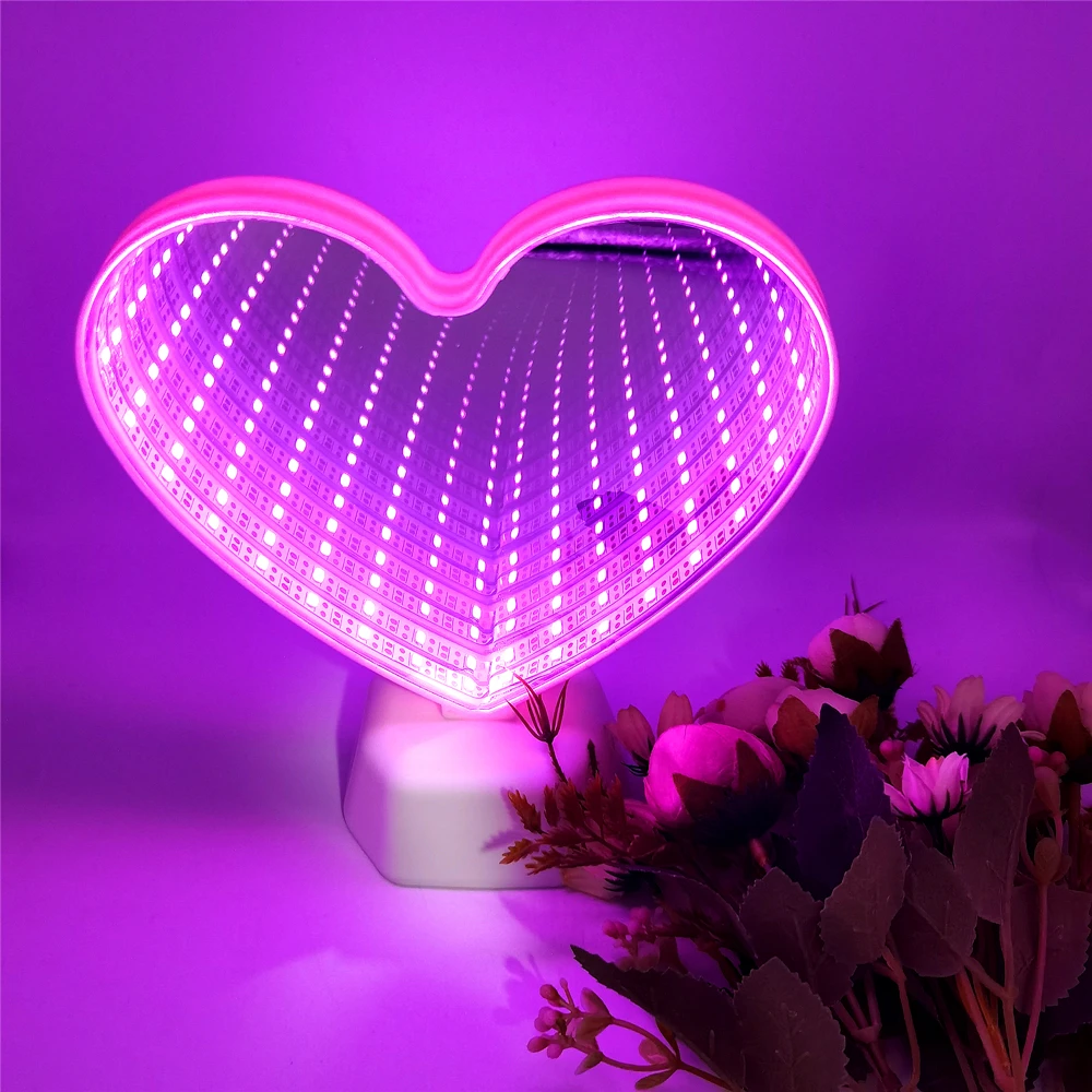 3D LED night lamp with colorful illumination8