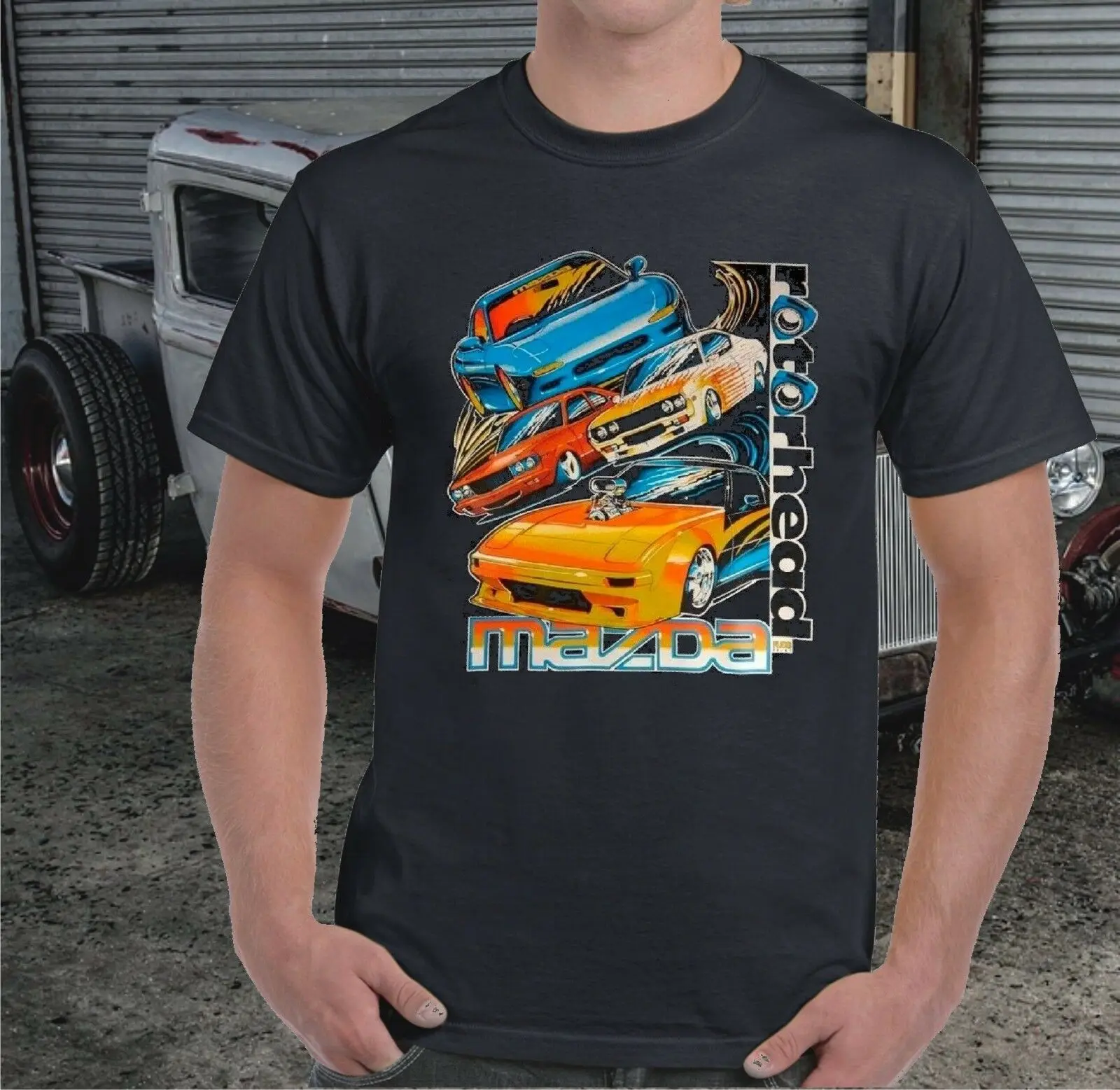 MAZDA ROTORHEAD/футболка ROTARY