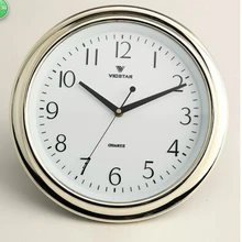 Диаметр 35,5 см часы отель настенные часы гостиная спальня круговой Простой Творческий офисные часы немой домашние декоративные часы
