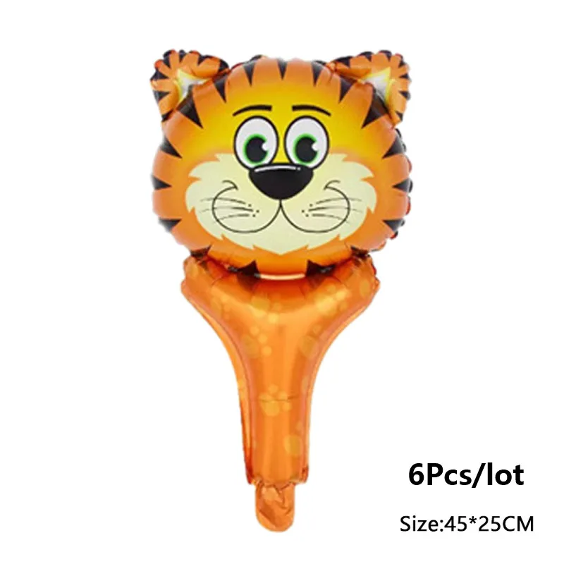 Mini-Tiger Новогодний 3D лося фольги Воздушные шары мультфильм Лось воздушный шар в форме животного День рождения украшения Дети Ноэль Рождественский шар поставки - Цвет: Mini-Tiger