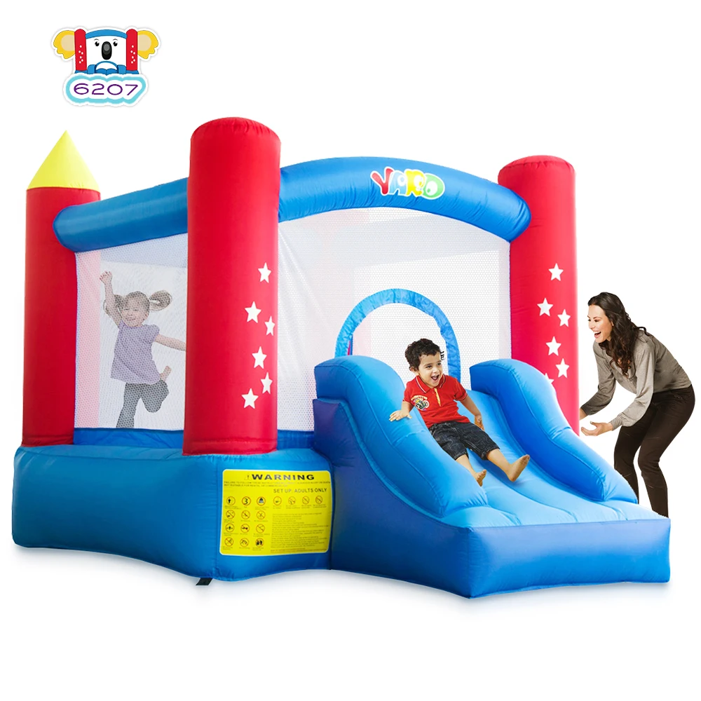 YARD Inflatable Bounce House Home Use Mini Bouncy Castle Children Funny Playground Jumping Trampoline Kids Birthday Gift