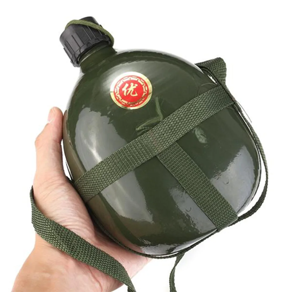 1.5L армейская чашка бутылка для воды для велосипеда велосипедный Тактический столовый Открытый Военный Спортивный Алюминиевый Портативный