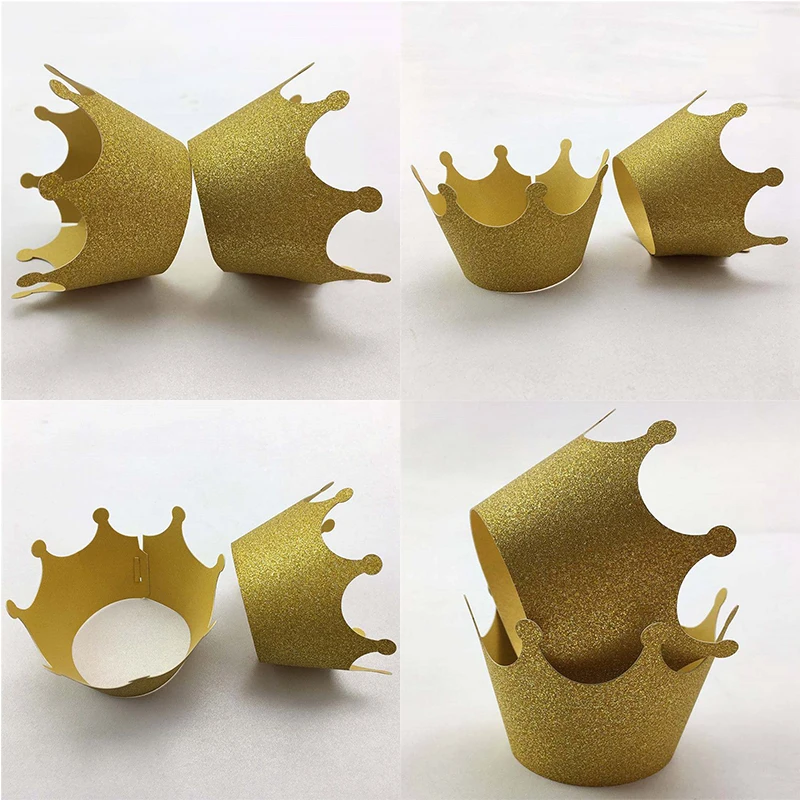 Delicate Cupcake Liners Lace Cut Cup 50pcs Wrappers Cake Paper Cups