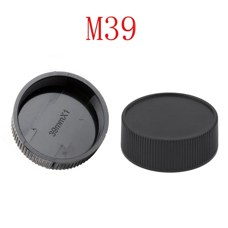 M39 2 шт. крышка объектива камеры для Canon nikon sony Pentax Olympus Micro M4/3 Panasonic samsung Leica Fujifilm Крепление камеры - Цвет: M39