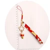 Janpanese Smart phone Strap Lanyards for iPhone Samsung Decor Daisy Flower Cat Bell Mobile Phone Strap Hang Rope Phone Charm ► Photo 3/6