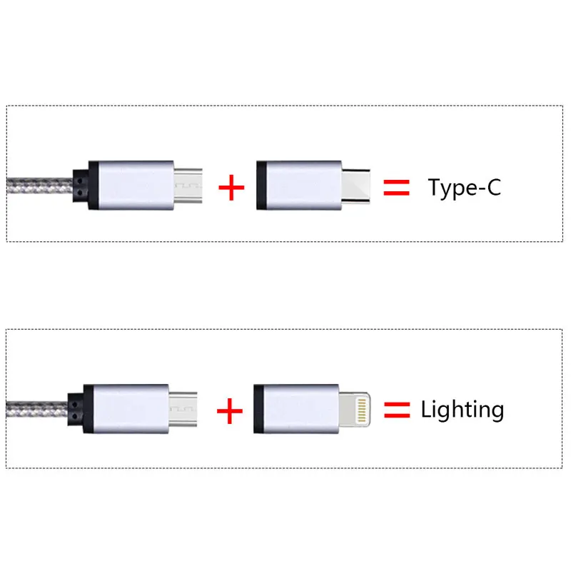 AHHROOU USB к HDMI зеркальный литой кабель MHL для iPhone iPad Lightning Android телефон светодиодный проектор для телевизора Micro usb type C к HDMI