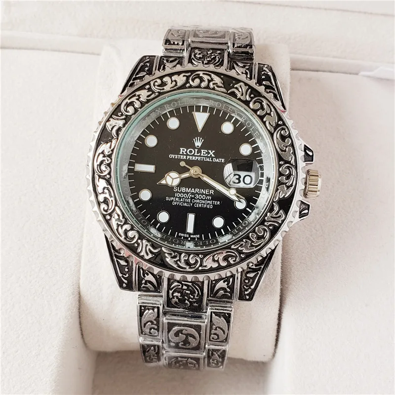 

2020 new Rolex- high-end fashion three-needle simple automatic movement watch AAA men and women casual watch watch gift 1685