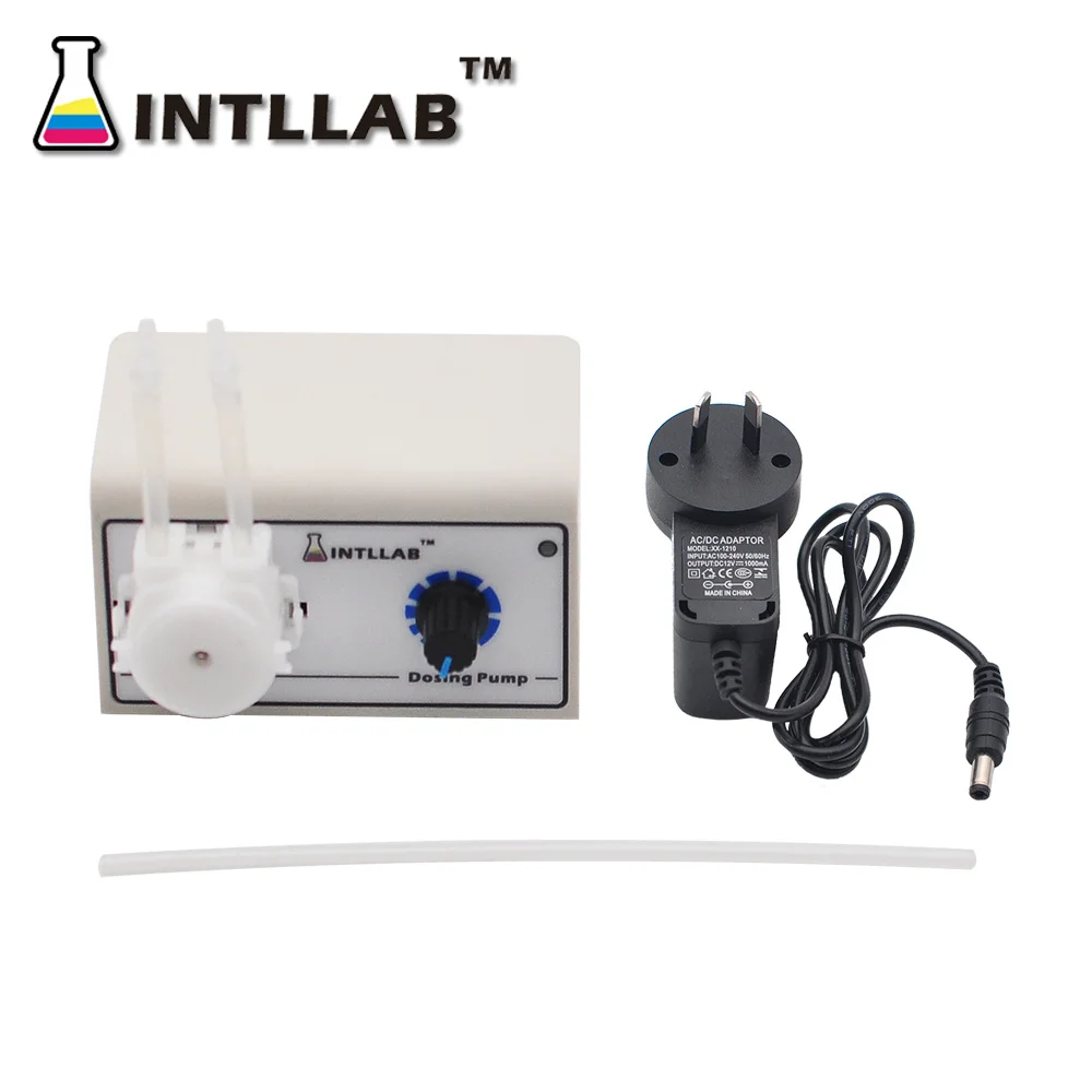 AU PLUG INTLLAB дозирующий насос для аквариума лабораторный водный аналитический перистальтический насос жидкий - Цвет: AU PLUG