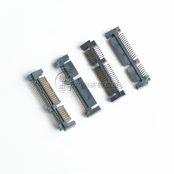 

SATA connector male 7P+15P 22Pin 7+15 SMT Connector socket 180 degree for SATA hard disk interface 22pin , PCB board