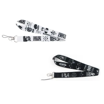 

10pcs/lot J1593 Peaky Blinders Keychain Accessories For Mobile Phone USB ID Badge Holder Keys Straps Tags Neck lanyard Camera