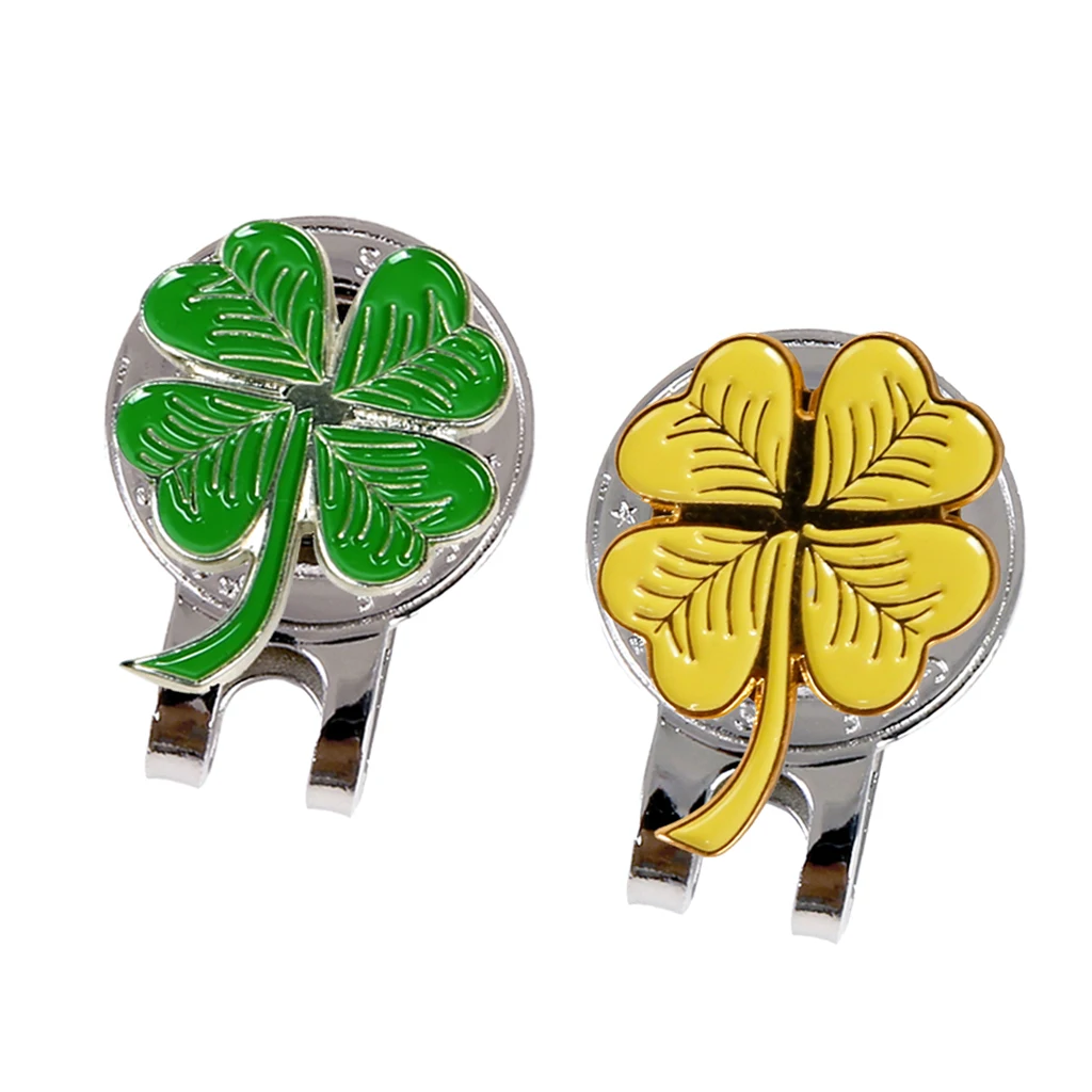 Magnetic Golf Cap Clip with Detachable Golf Markers Training Aid Standard Hat Clip Club Gift Souvenir Keepsake