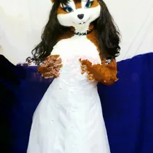 Костюм для маскарада Miss Fox Dog, маскарадный костюм, костюмы для косплея, вечернее платье, комплекты одежды, рекламная акция, карнавал, Хэллоуин, для взрослых