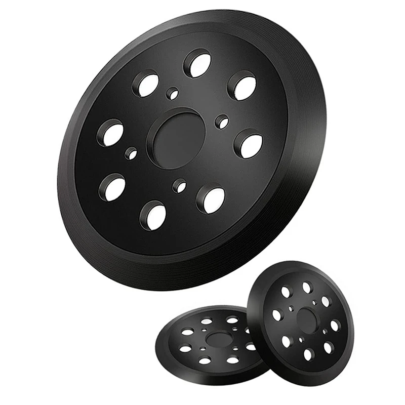 5 Inch 8 Hole Hook and Loop Sander Replacement Backing Pads for Ridgid R2600 and R2601 6021 21