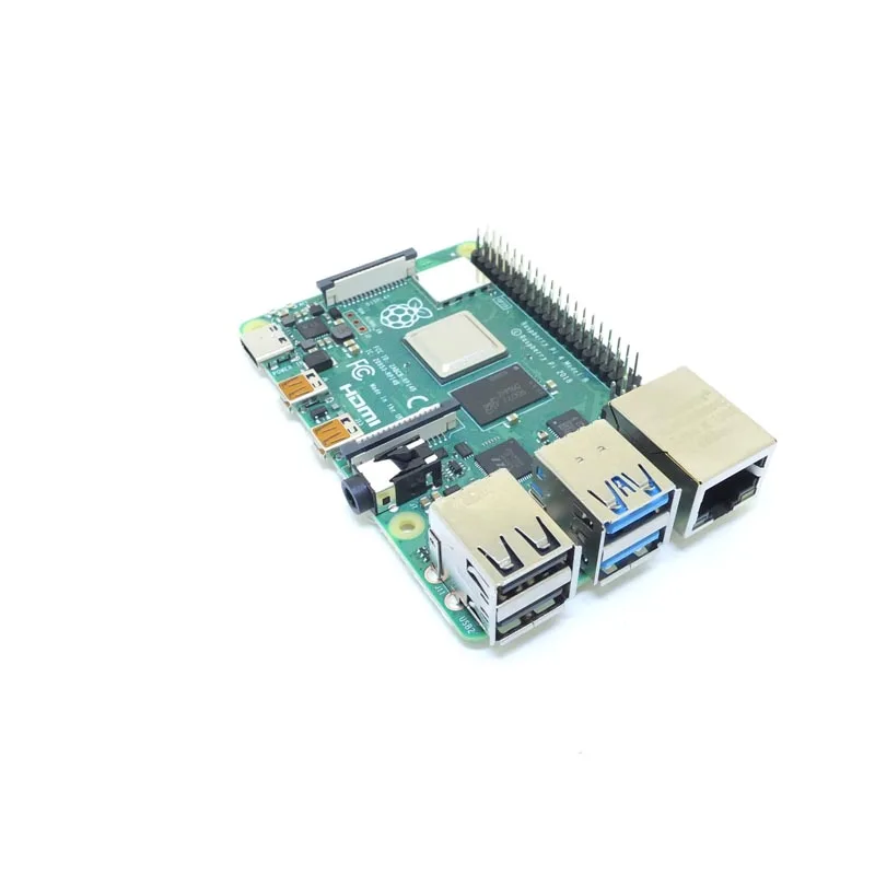 Raspberry Pi 4B макетная плата Bluetooth 5,0 Dual HDMI двойная частота 5 Gwifi/4 K+ 5V 3A мощность+ радиатор+ вентилятор для Raspberry pi 4B