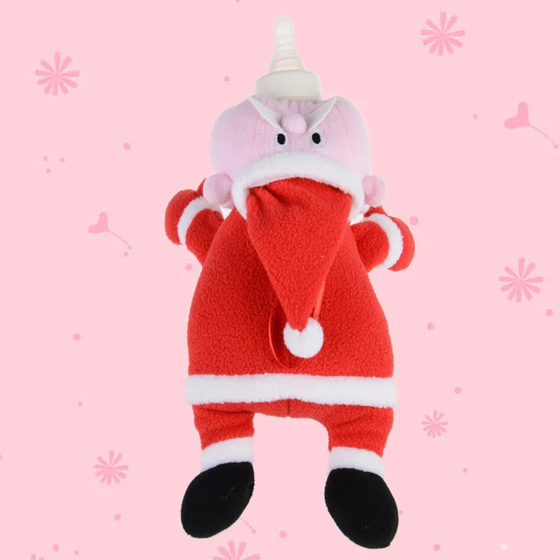 Infant and Toddler Products Cute Plush Toy Cartoon Character Plush Santa Bottle Protection Sleeve Insulation Cover Pacifier