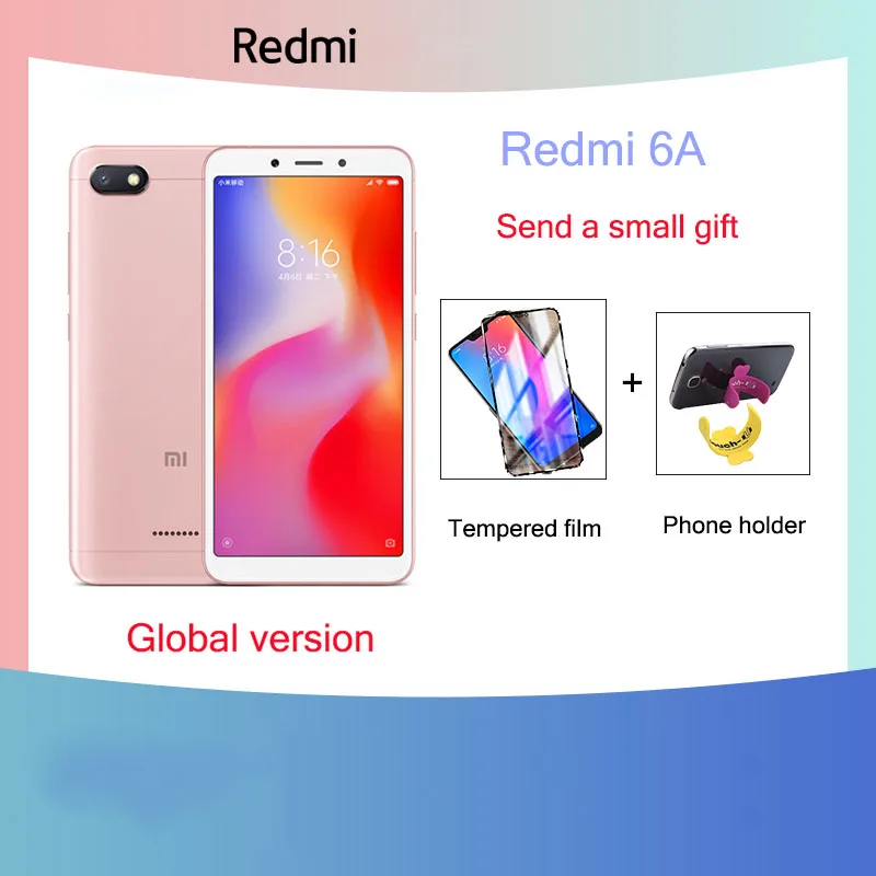 Используется Redmi 6 3 ГБ 32 мобильный телефон Глобальная ROM 5 45 &quotполный экран AI