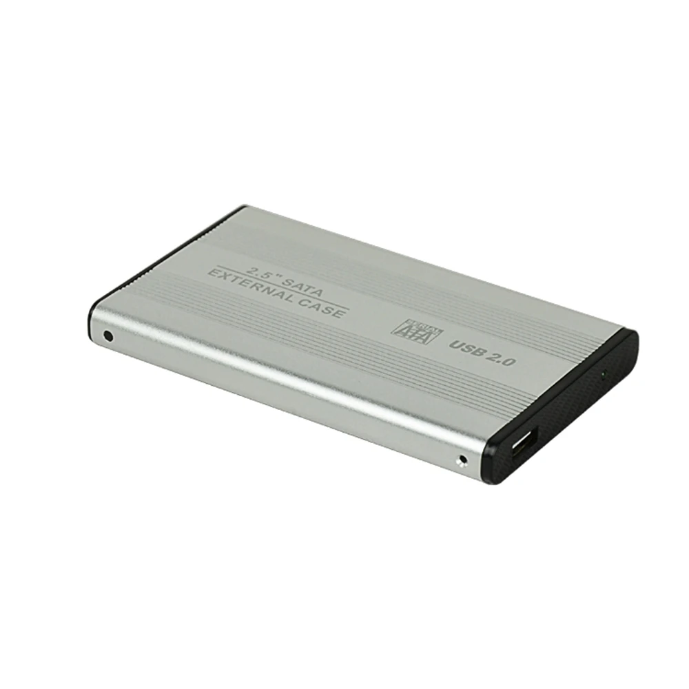 Бесплатная доставка чехол для жесткого диска 2 5 SATA к USB адаптер Корпус SSD HD внешний