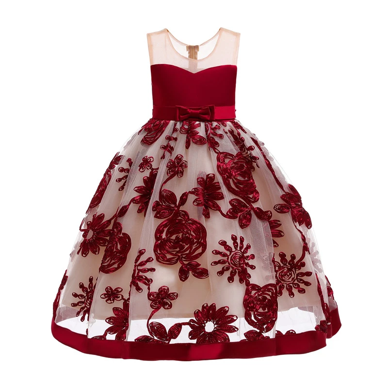 high end girls dresses