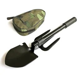 1pc portátil multifuncional dobrável pá de sobrevivência aço inoxidável espátula jardim ferramenta acampamento ao ar livre ferramentas do jardim