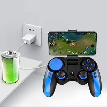 

ipega Pg-9090 2.4G Bluetooth Turbo Gamepad Wireless Controller Joystick Gamepads With Phone Holder For Android Ios Pubg Smartpho