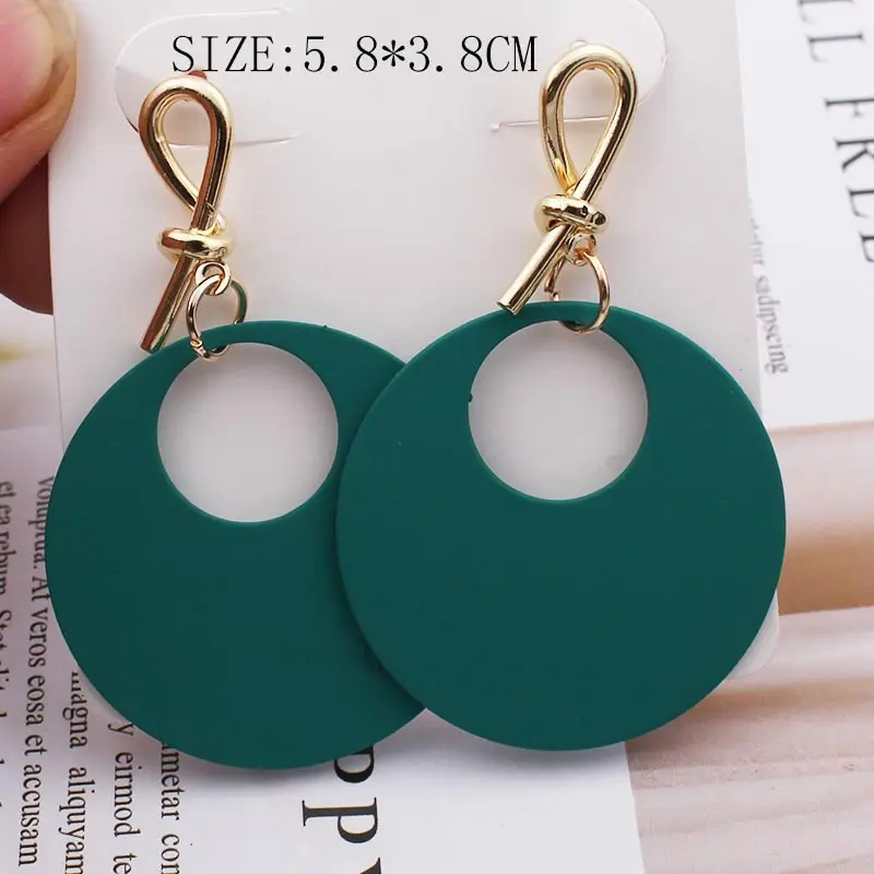 Dangle Earrings Drop Earrings Long Earrings Big Fashion Round Drop Dangle Earrings for Women Statement Long Elegant Party Earring Jewelry