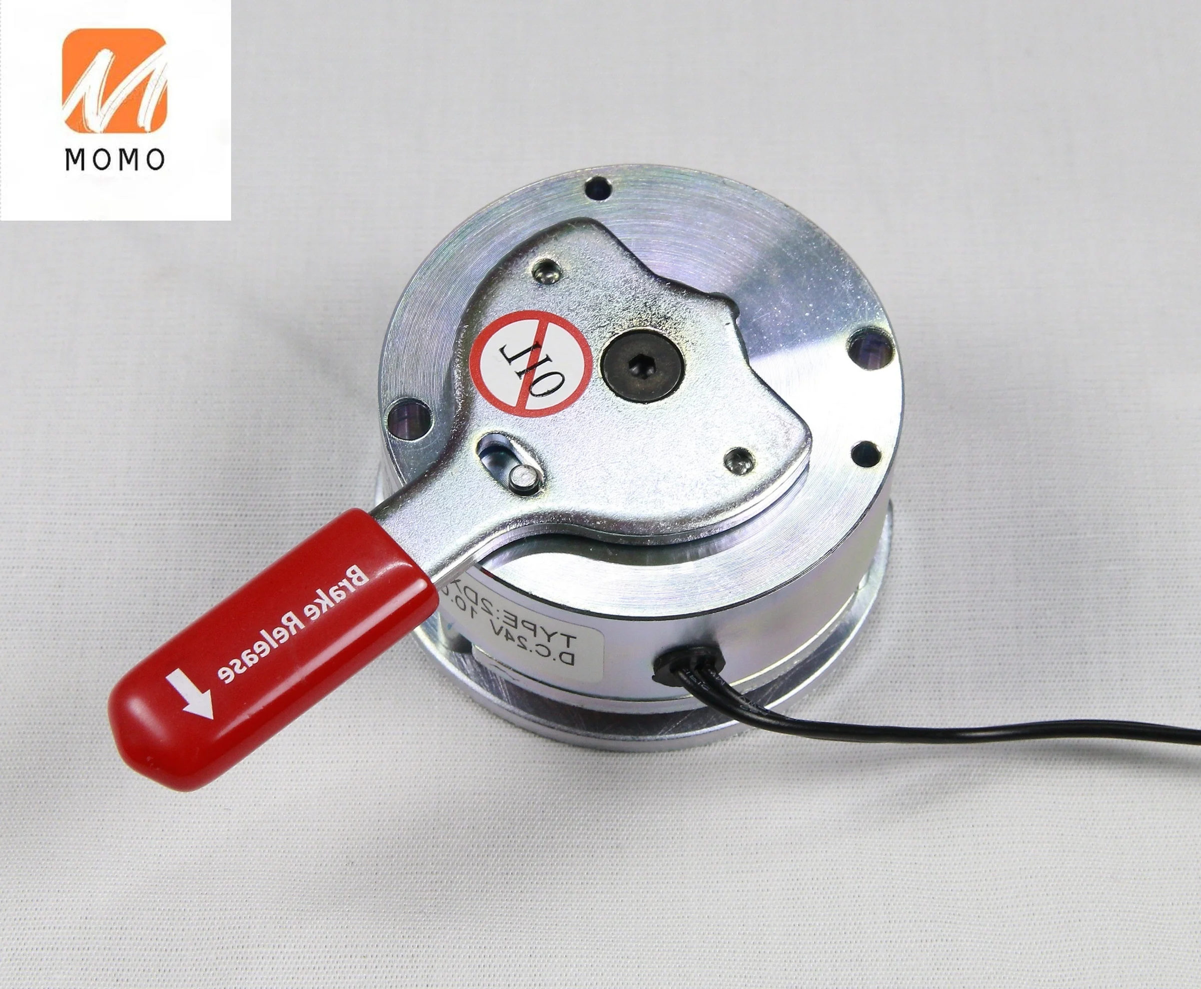 

3N.m 24V electromagnetic clutch brake for motor with handle made in Taiwan motor brake