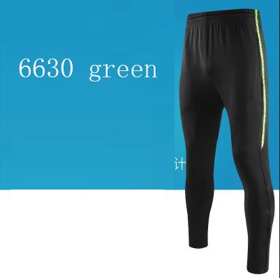 Мужские футбольные тренировочные длинные штаны подходит для всех сезонов Размер: L-4XL - Цвет: 6630 green