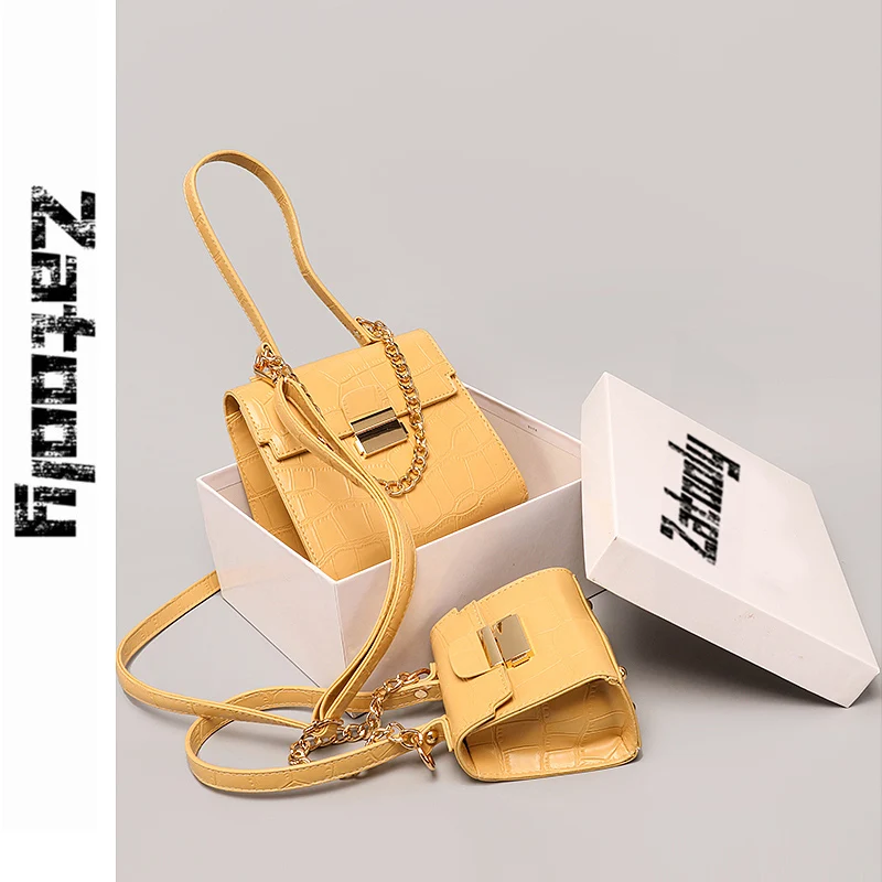 Новейший стиль в 2019 году Модный Французский миноритарный пакет Наклонная Сумка