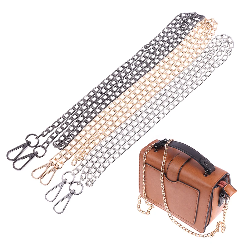 Costura y manualidades Fabricación de Lezed Reemplazo Cadena de Metal para Bolso Crossbody Correa de Cadena de Reemplazo de Hombro de Bolso para monedero Bricolaje Manualidades 120cm 3 Tipo vemax.es