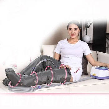 

pneumatic elderly Leg Massager six air wave pressure physiotherapy waist leg foot pressure massager