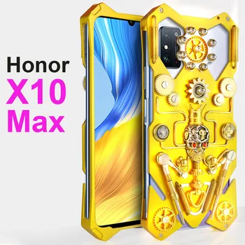 

For Huawei Honor X10 max case Original Zimon Mechanical Gear skull shockproof Armor case for Honor X10 max 5g case Metal cover