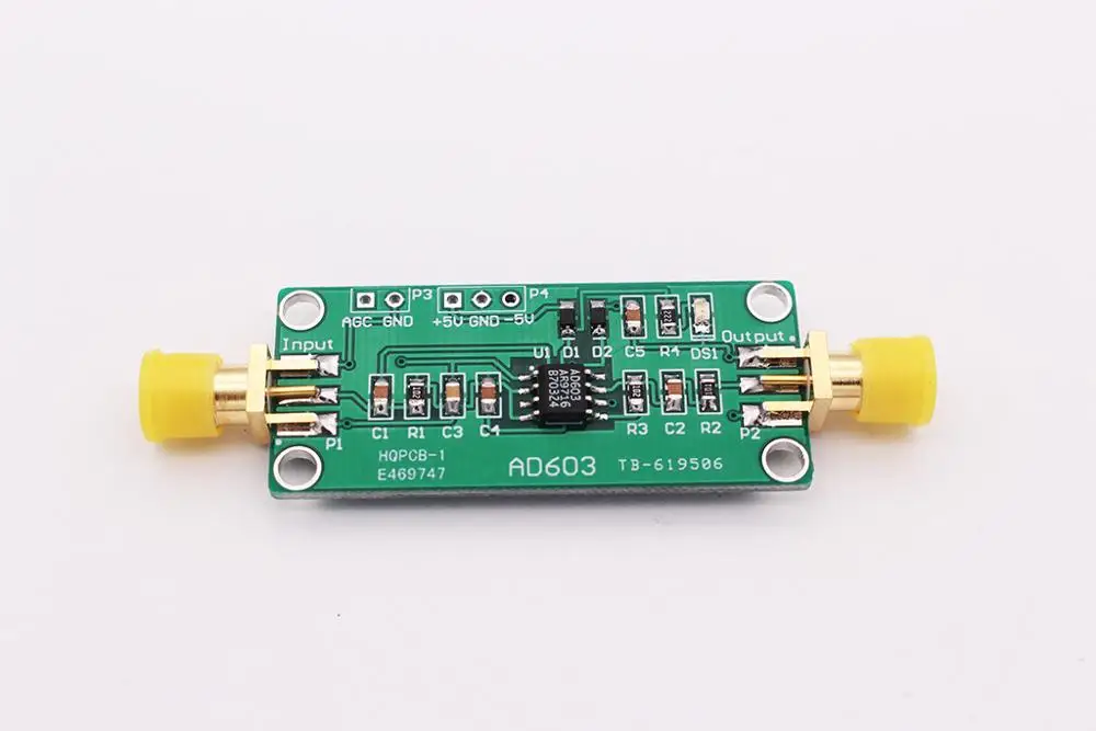 AD603 модуль усилителя с регулируемым напряжением 80 дБ | Электроника