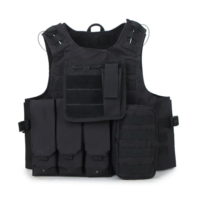 

Amphibious Tactical Vest Army Fans Open Country Camouflage Vest CS Tactical Equipment Waistcoat Camouflage Multi-functional Comb