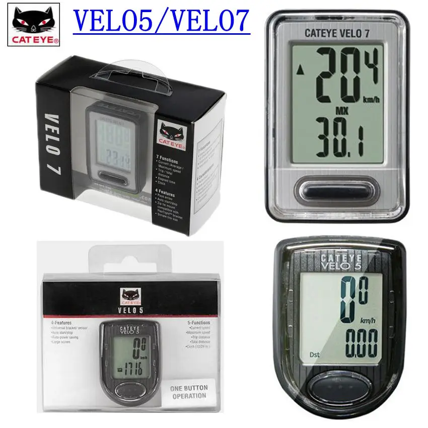 Велосипедный компьютер CATEYE VELO5 VELO7 держатель для велосипеда MTB руль pk Garmin / Bryton 310